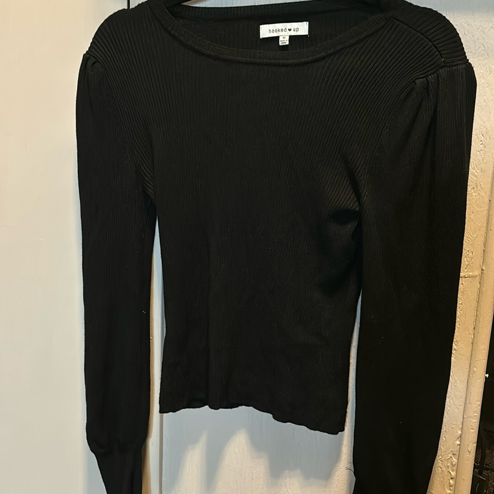 Black sweater